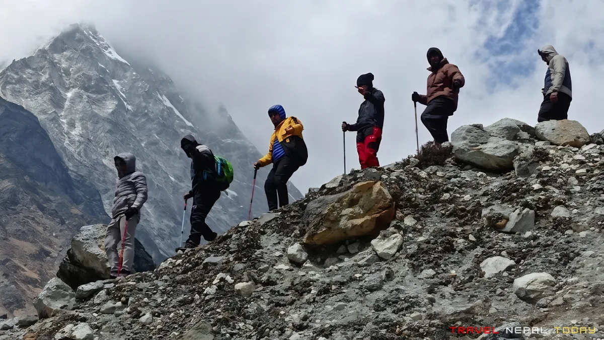 dudh kunda to tsho rolpa trail condition