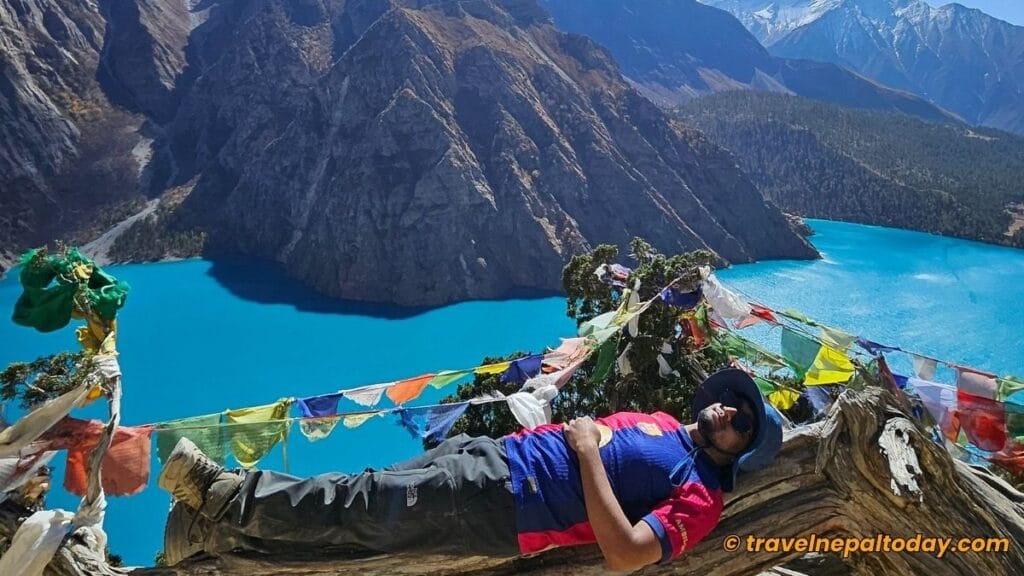 phoksundo lake tree view point