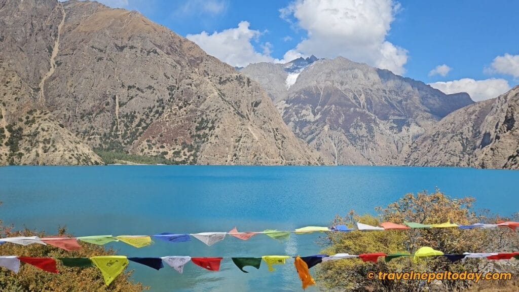 reaching phoksundo lake