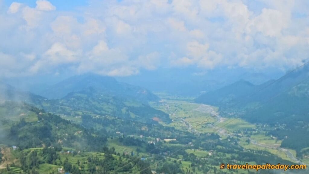 scenic view in nuwakot