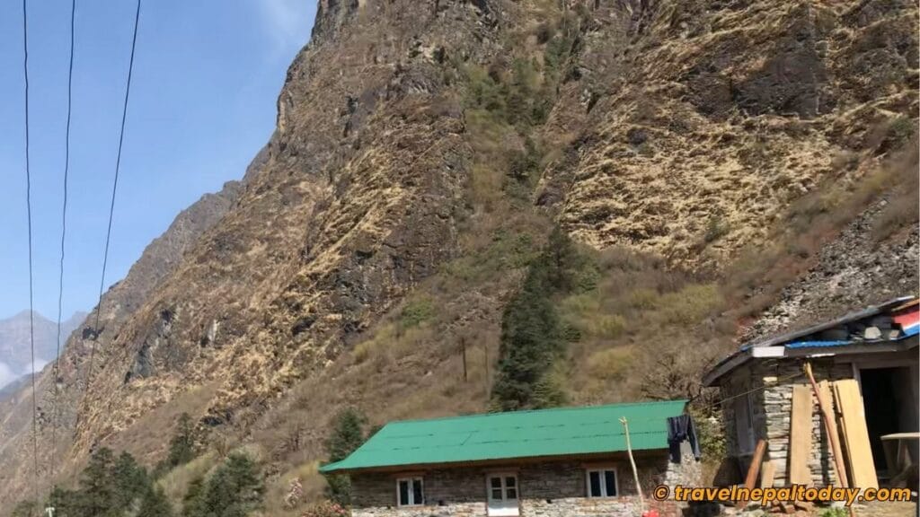 thangding way to tsho rolpa