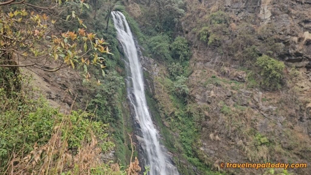yedi waterfall on the way to kapuche lake