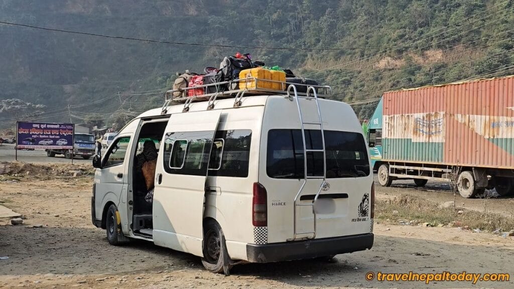 kathmandu to pokhara hiace