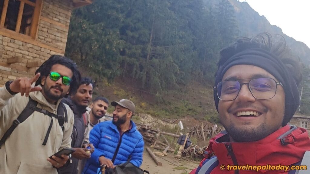 phoksundo lake trip with the boys