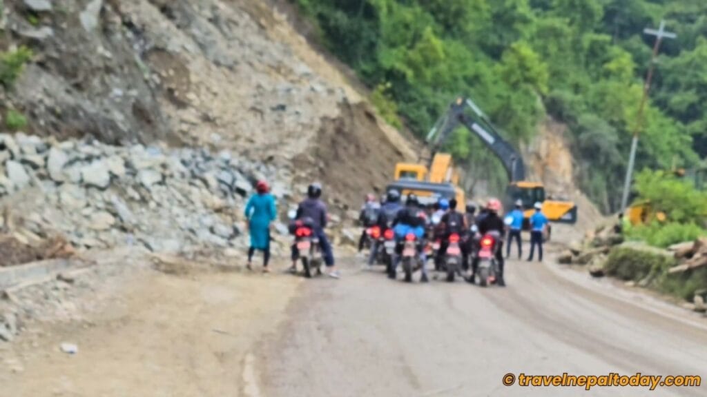 kathmandu to munglin road condition