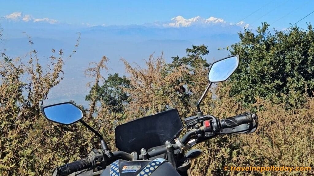 phulchowki bike ride