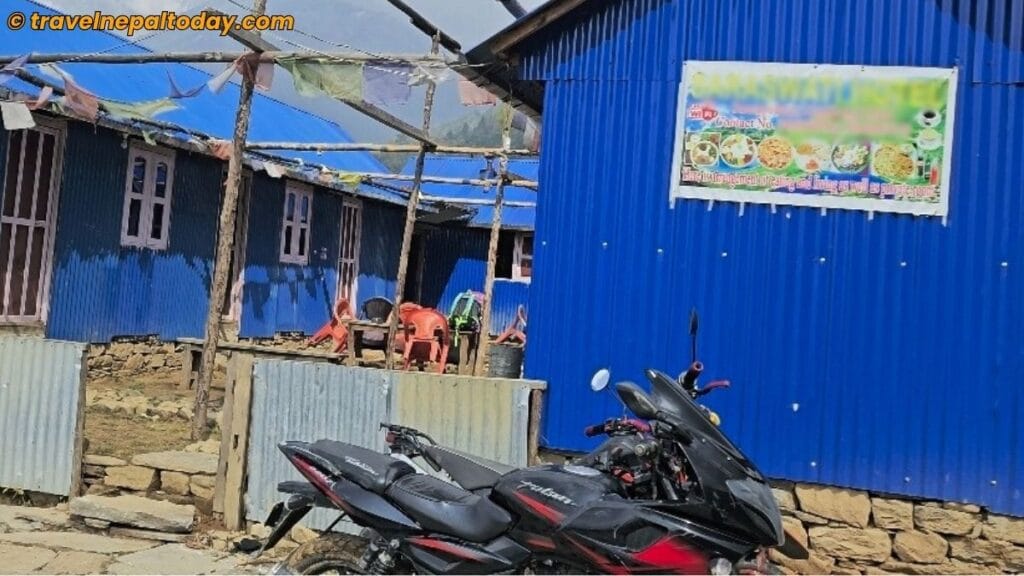 Dukhang Kharka panch pokhari bike parking