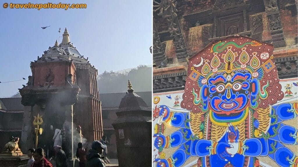 bhairav mural and chandeshwor mahadev