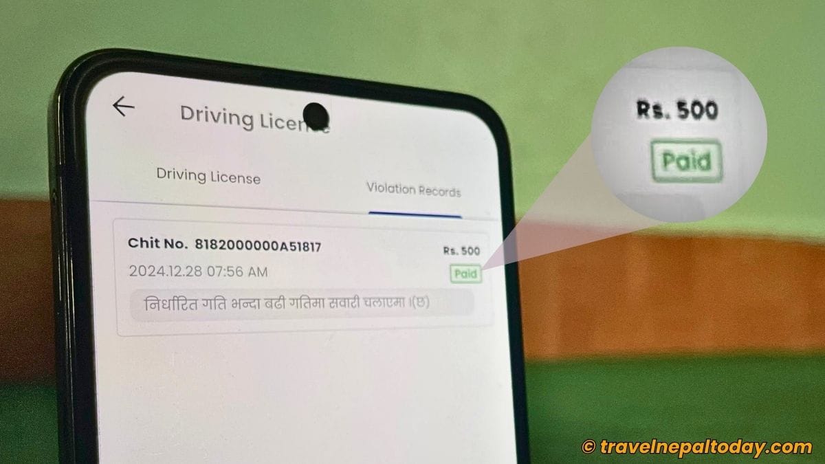 how to pay traffic fine online