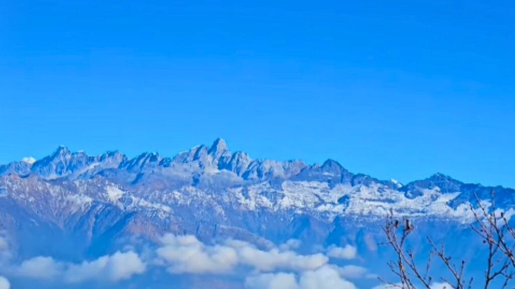 kalinchowk mountain view