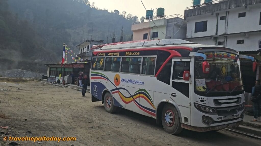 kathmandu to chhimti bus