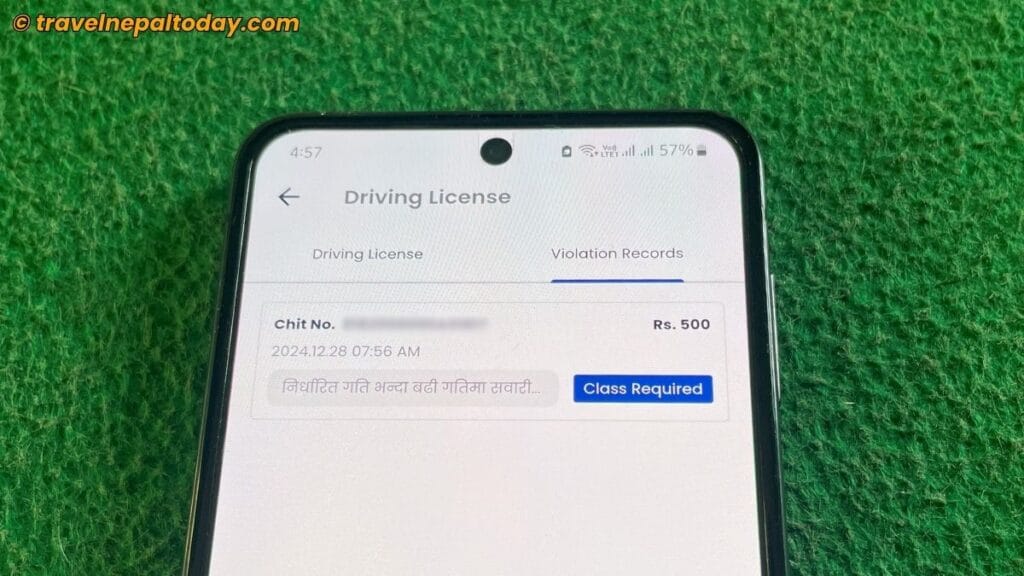 nagarik app violation records