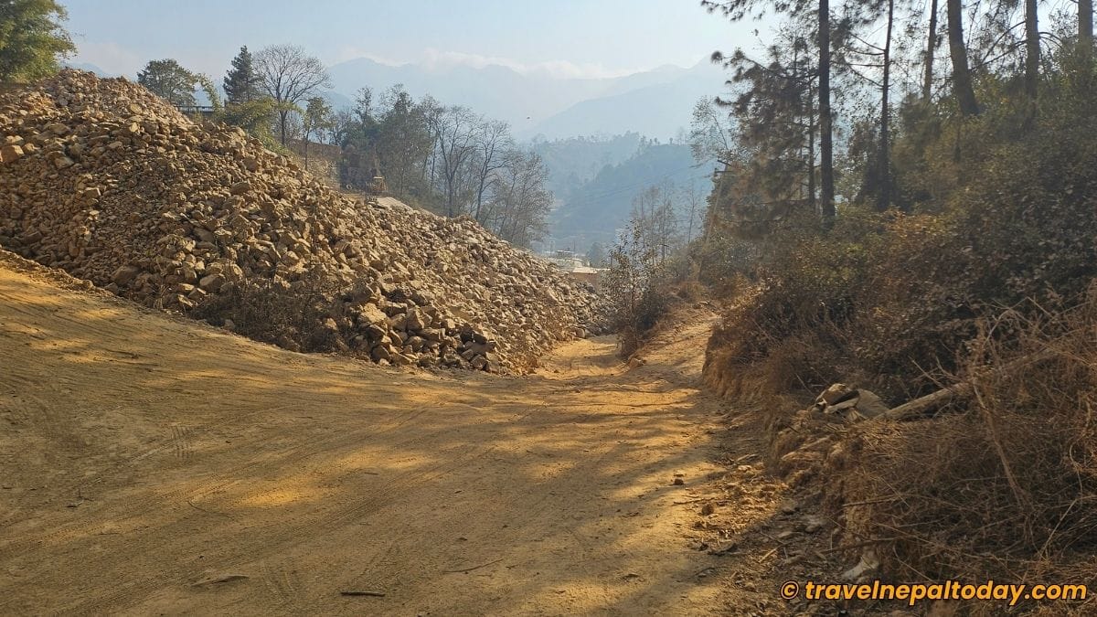 off road path to lele pia park