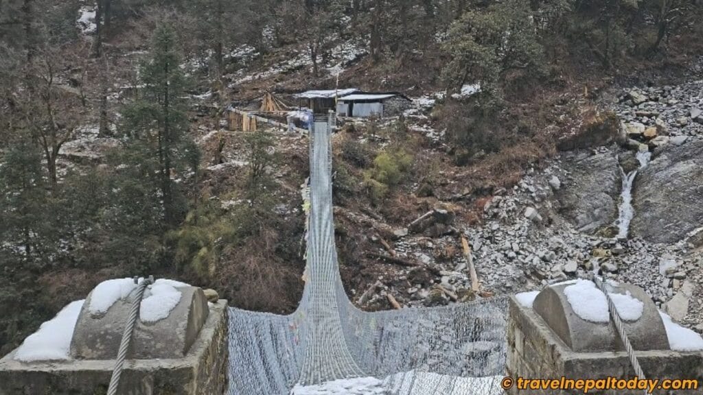 tangu khola bridge panch pokhari