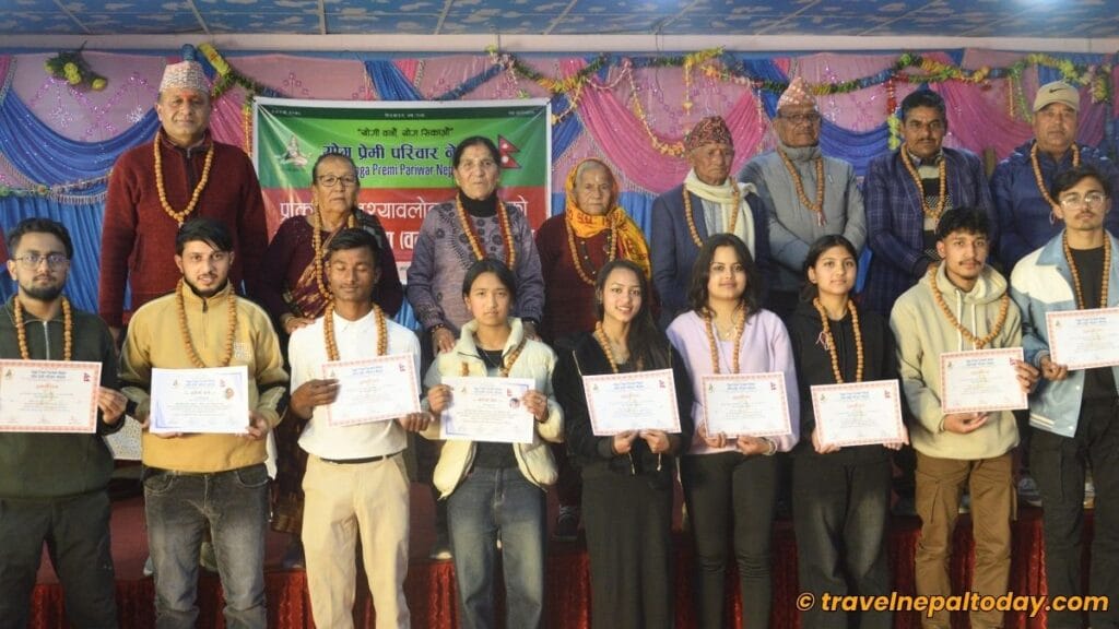 yoga premi pariwar nepal youth club inauguration