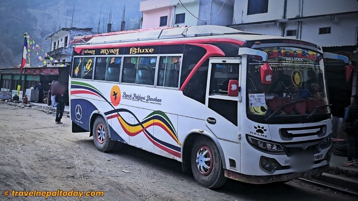 kathmandu to panch pokhari bus