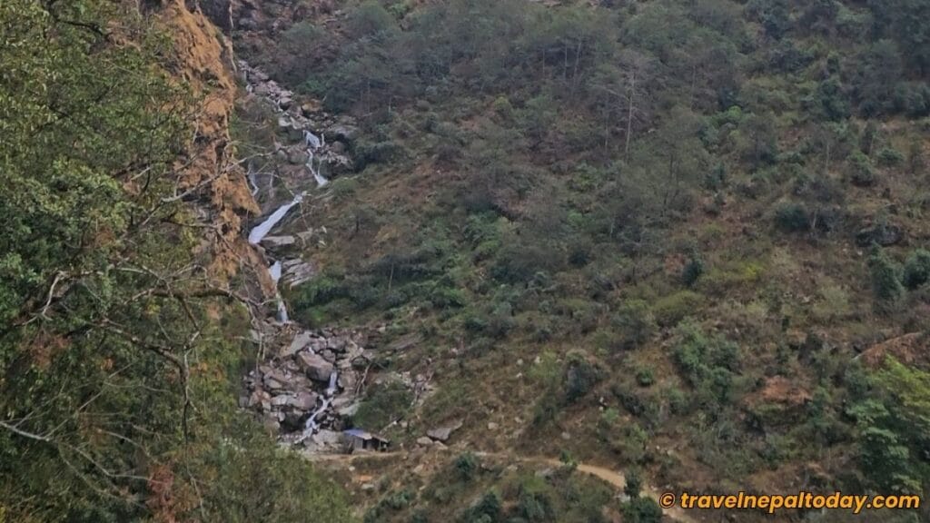 waterfall in chhimiti