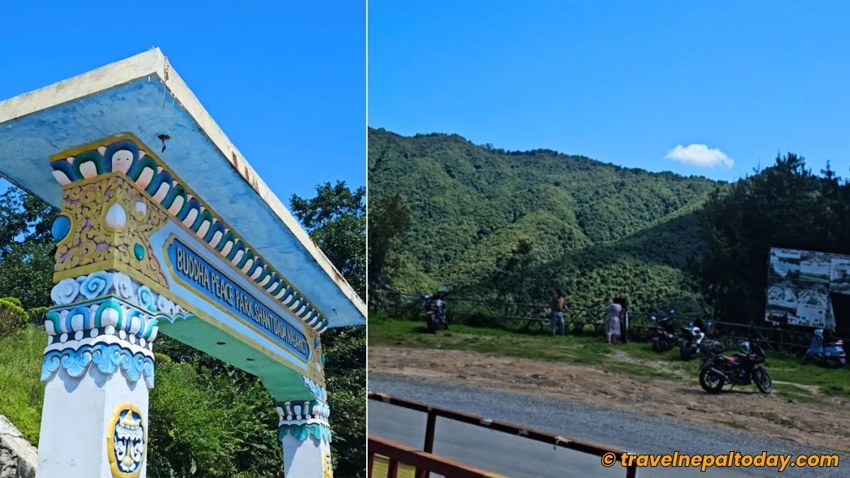 where to park in buddha peace park