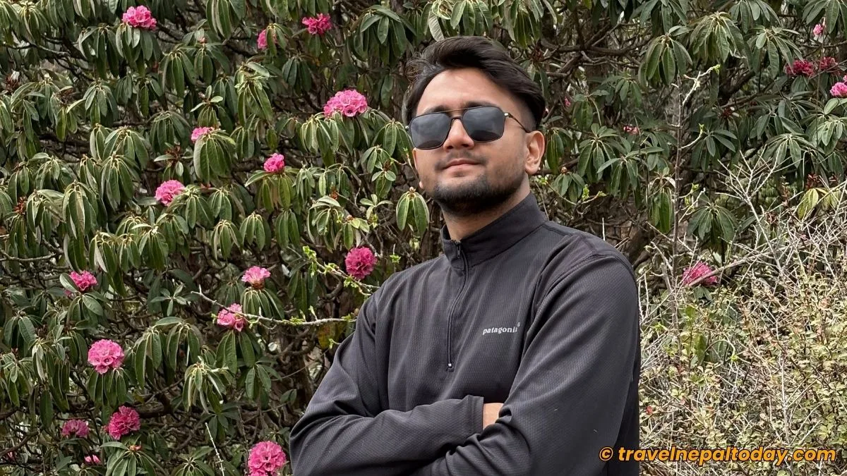 poon hill during spring season