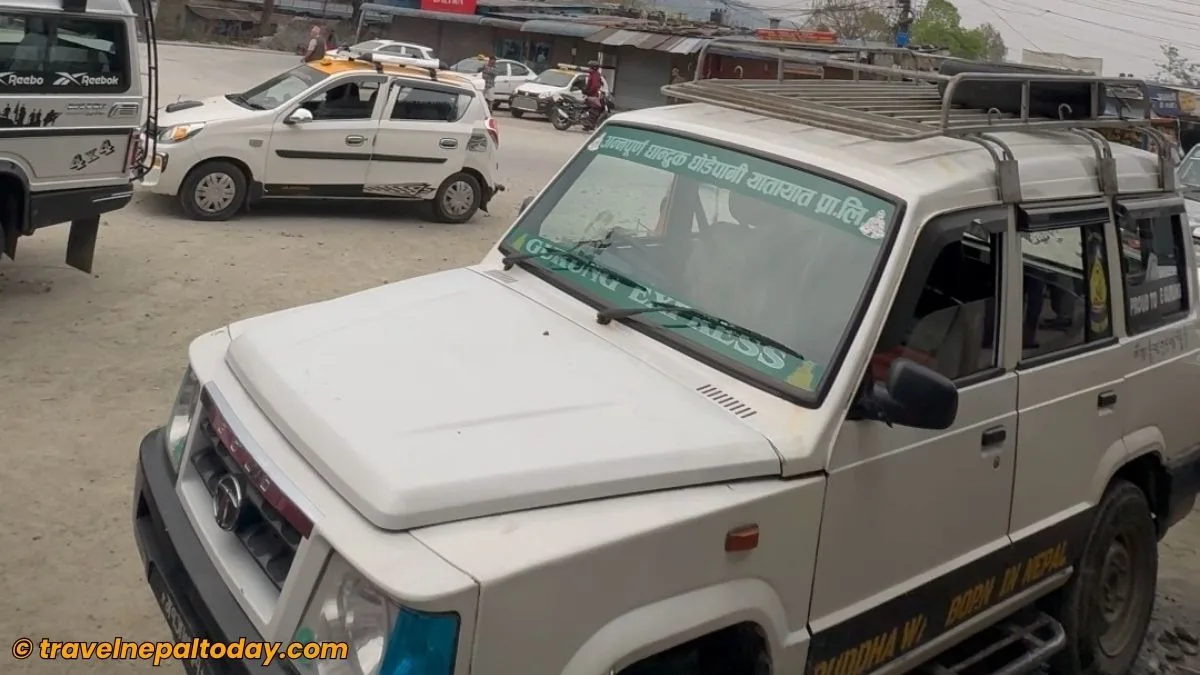banthanti jeep from hari chowk