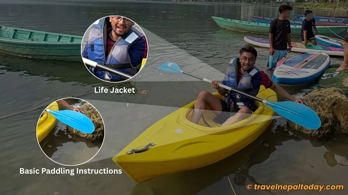 kayaking in pokhara safety