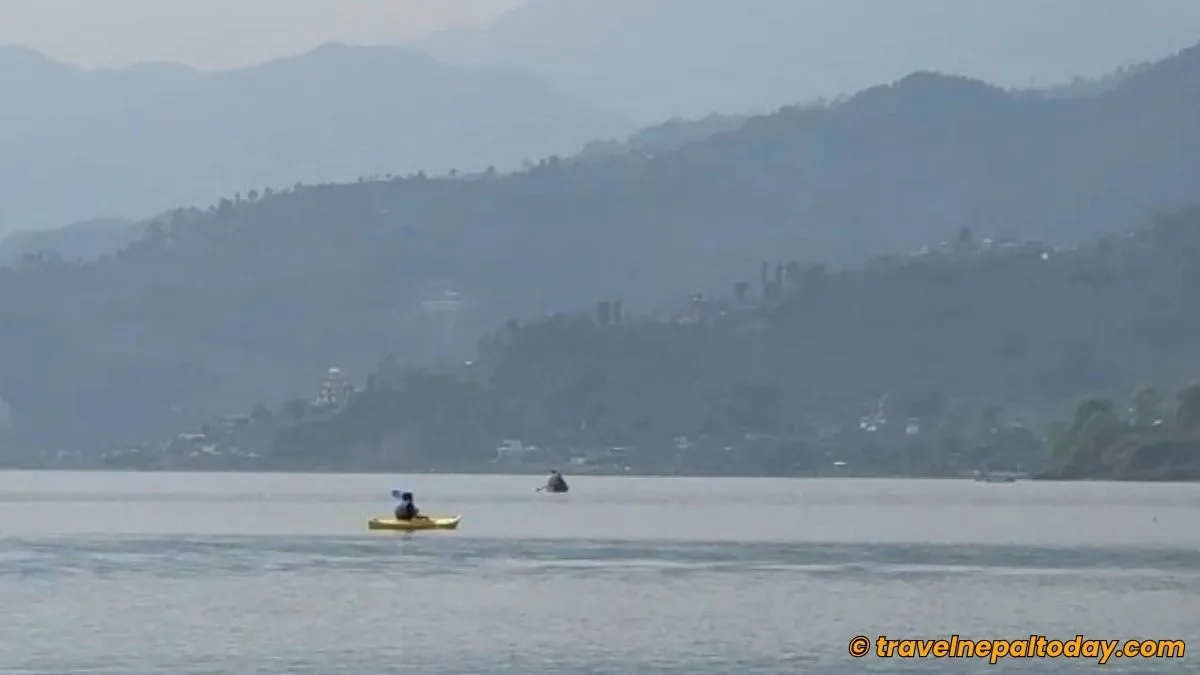 no safety crew in kayak pokhara