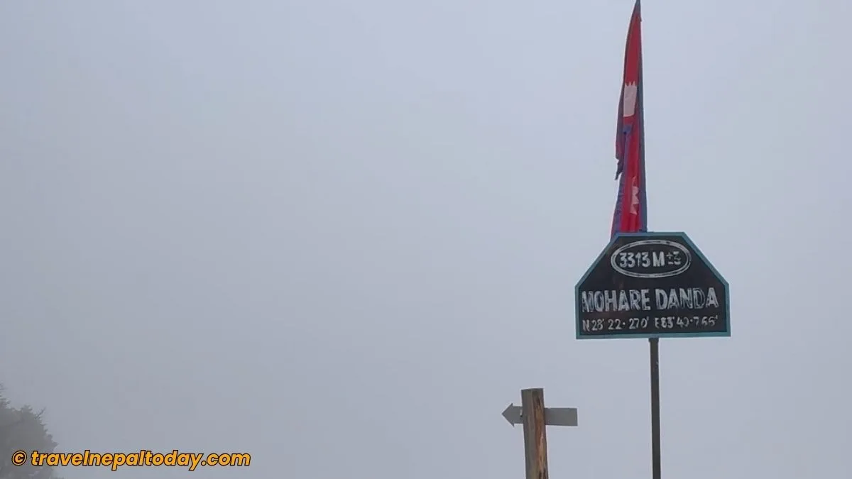 poor weather mohare danda