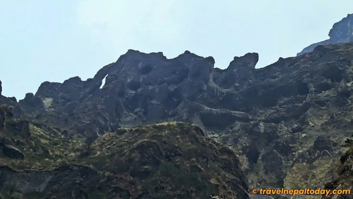 sky cave in north abc trail