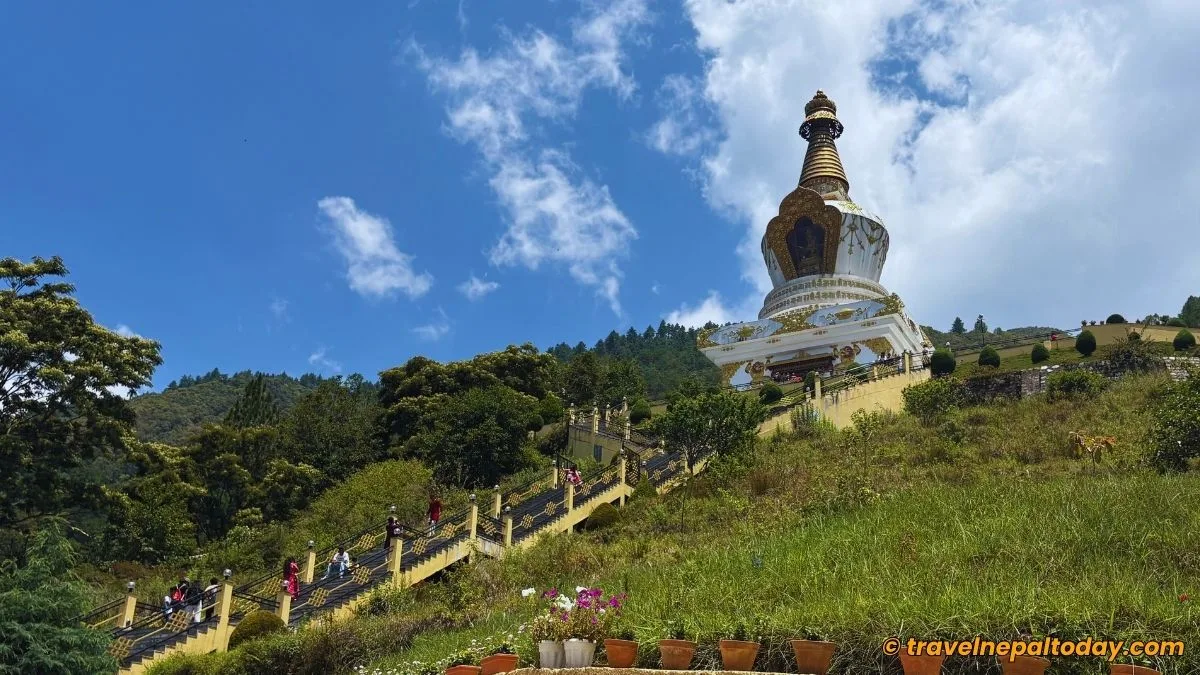 jamchen vijaya stupa ride