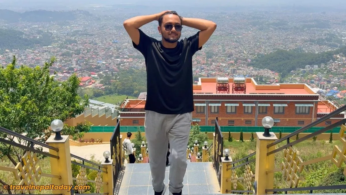 jamchen vijaya stupa short hike