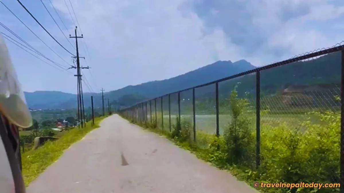 ride to siltanki park nuwakot