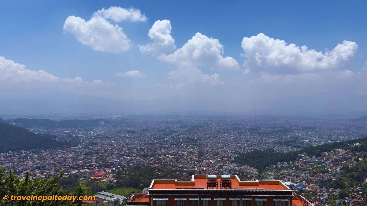 view from jamchen vijaya stupa