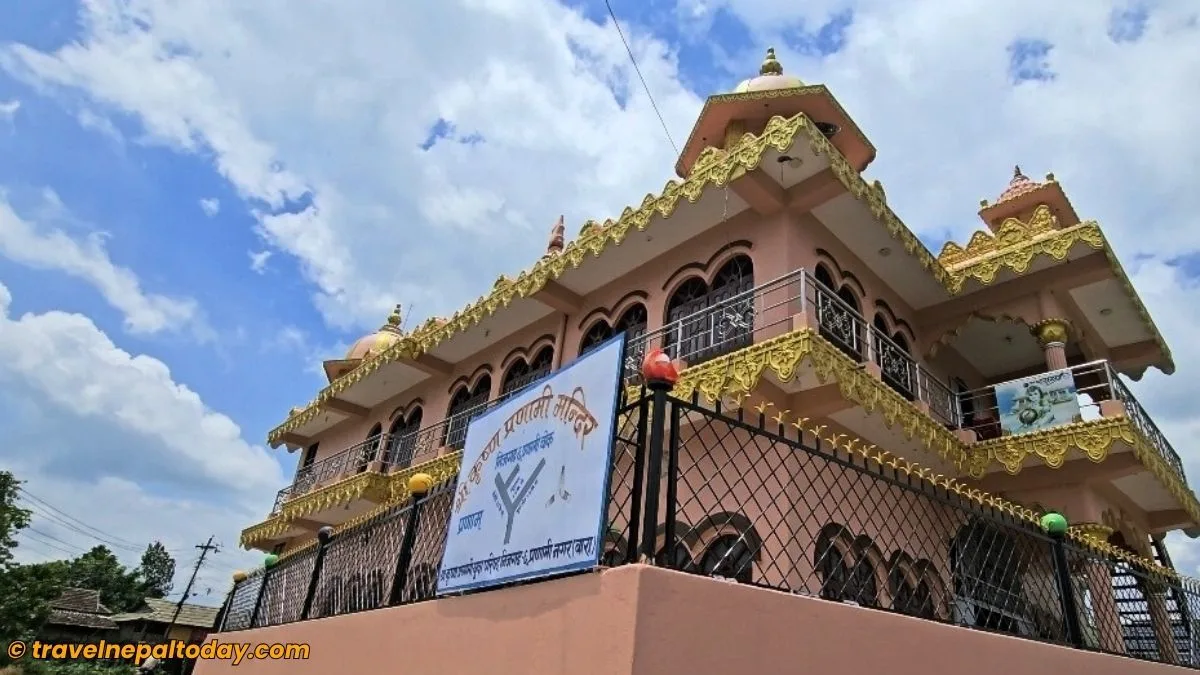 krishna pranami temple in nijgadh