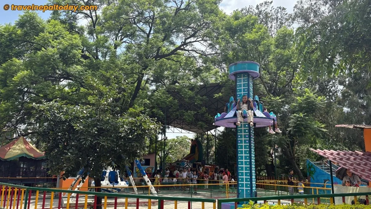 children park in central zoo nepal