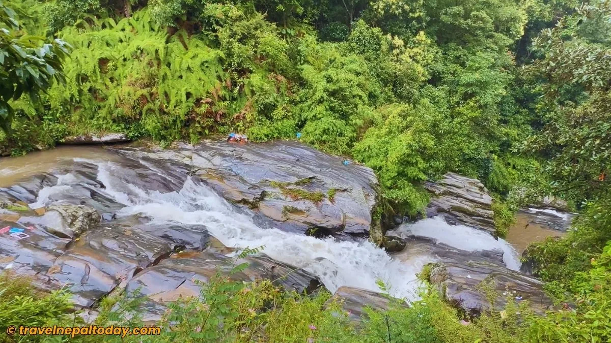 tudi waterfall stream a little further away
