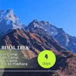 mardi himal trek 4 days