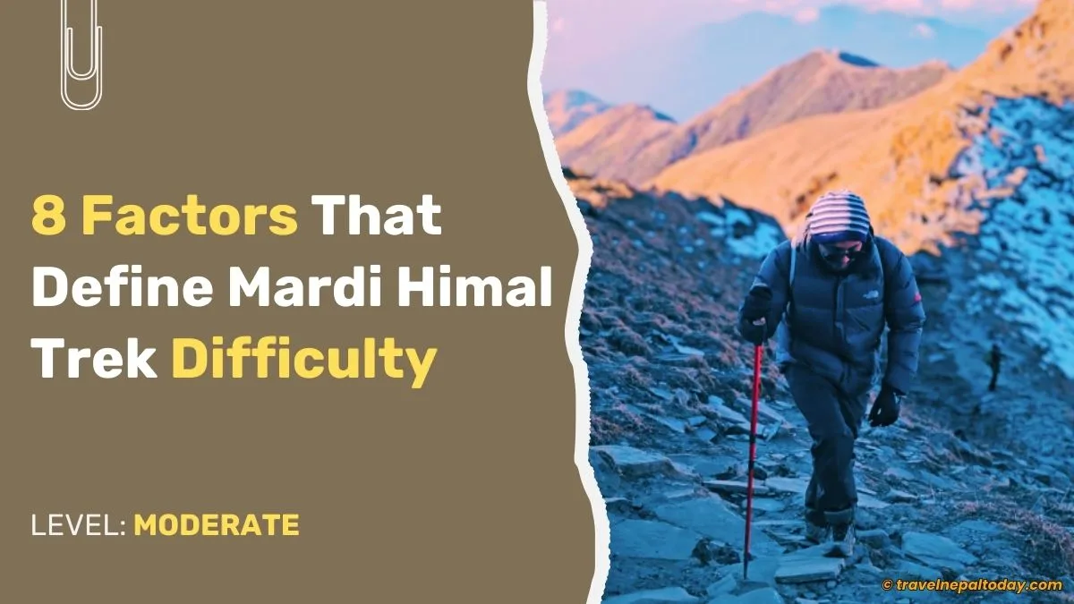 how difficult is mardi himal trek