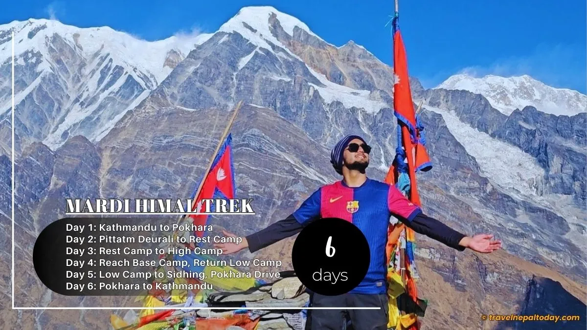 mardi himal trek 6 days