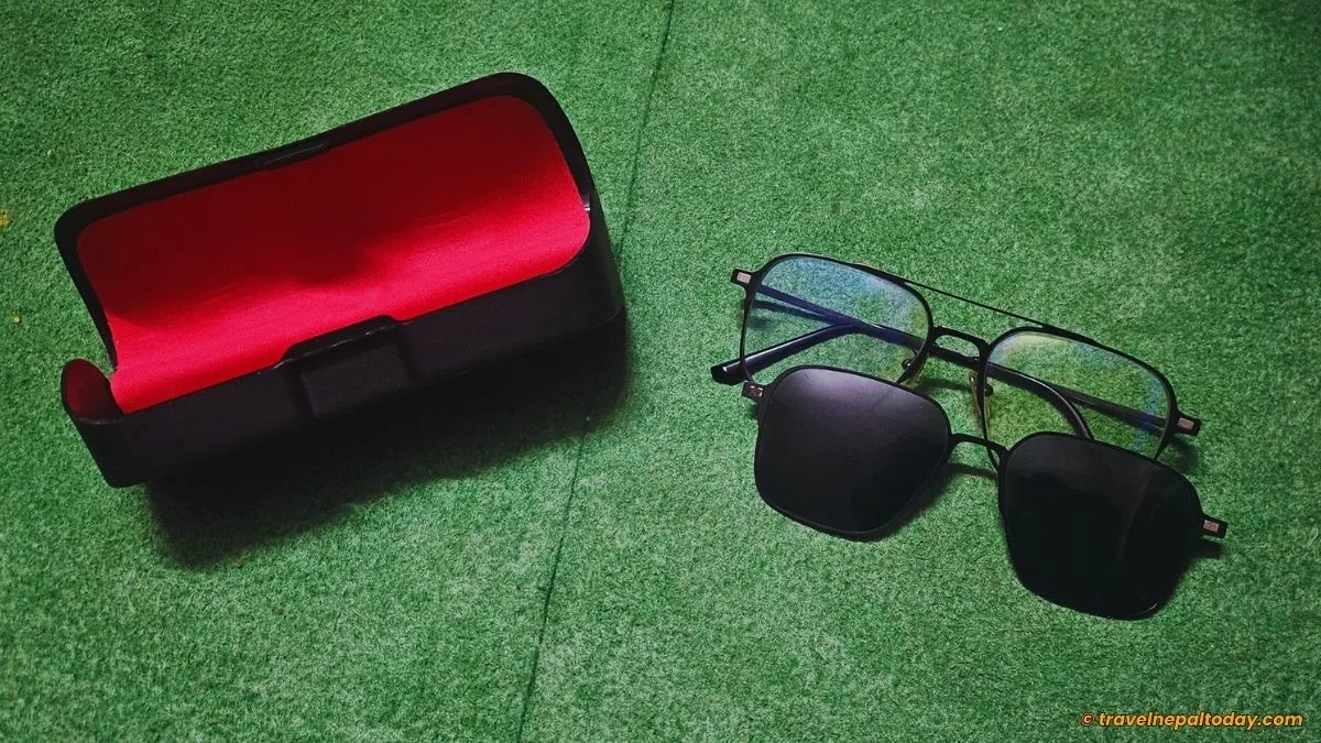 clip-on uv protection glasses