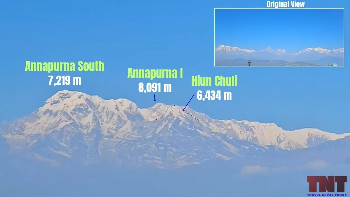 annapurna i seen from pumdikot pokhara