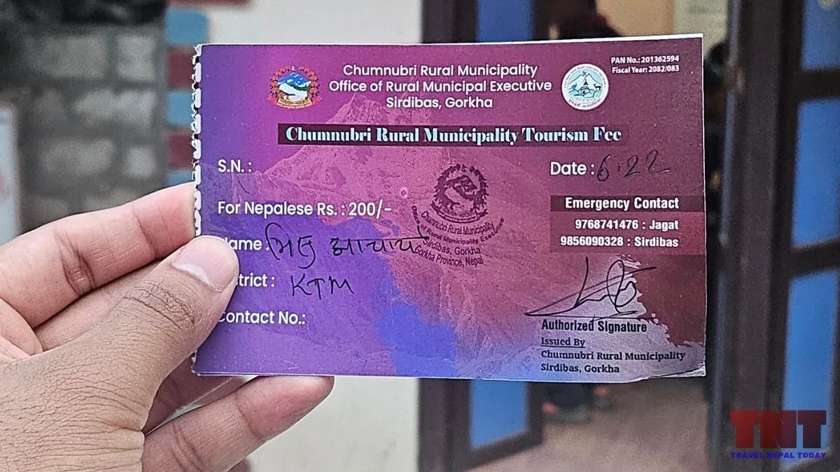 chumnubri rural municipality permit