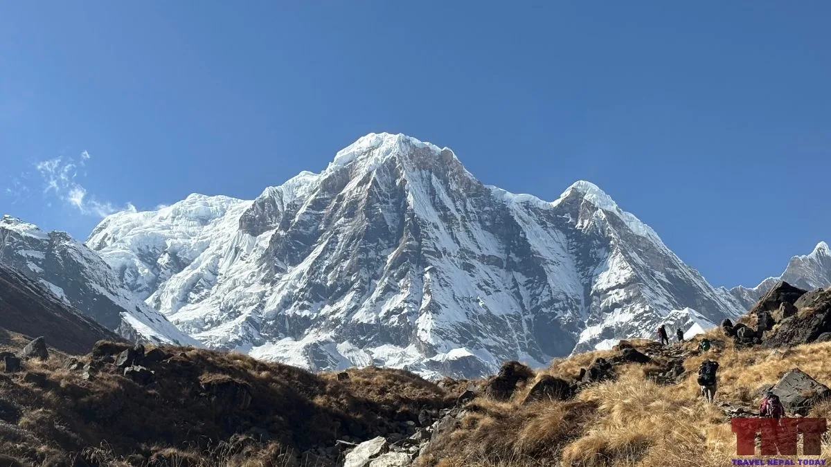 east face annapurna south from abc