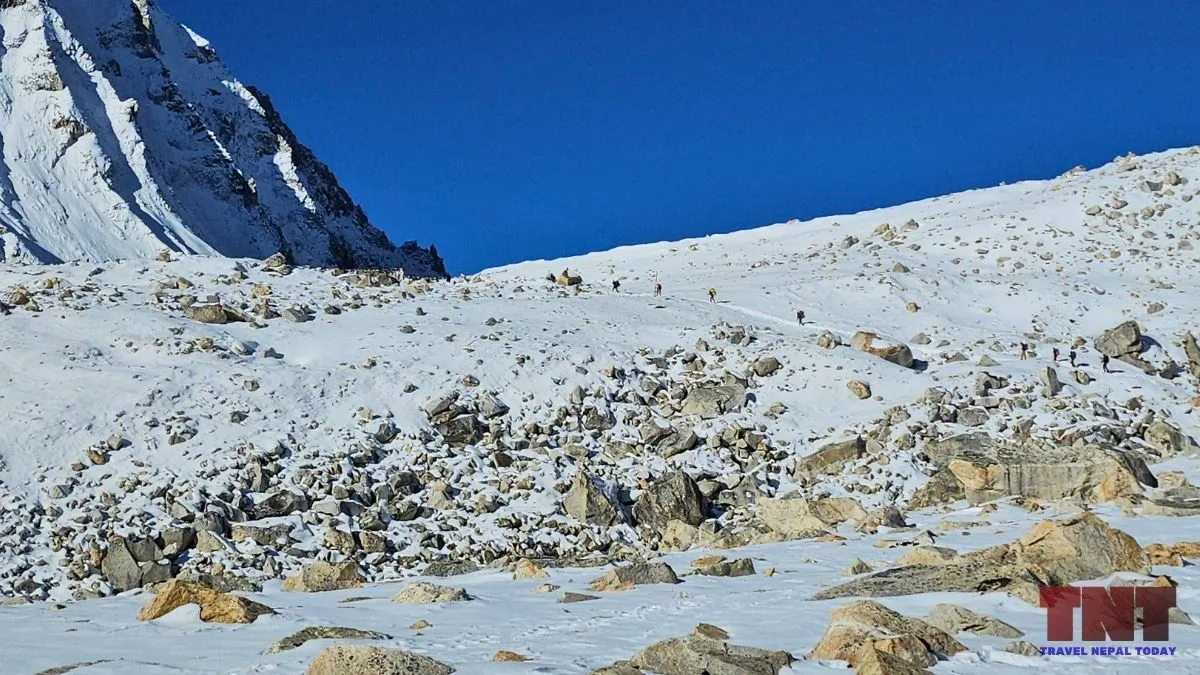 larke pass crossing final section
